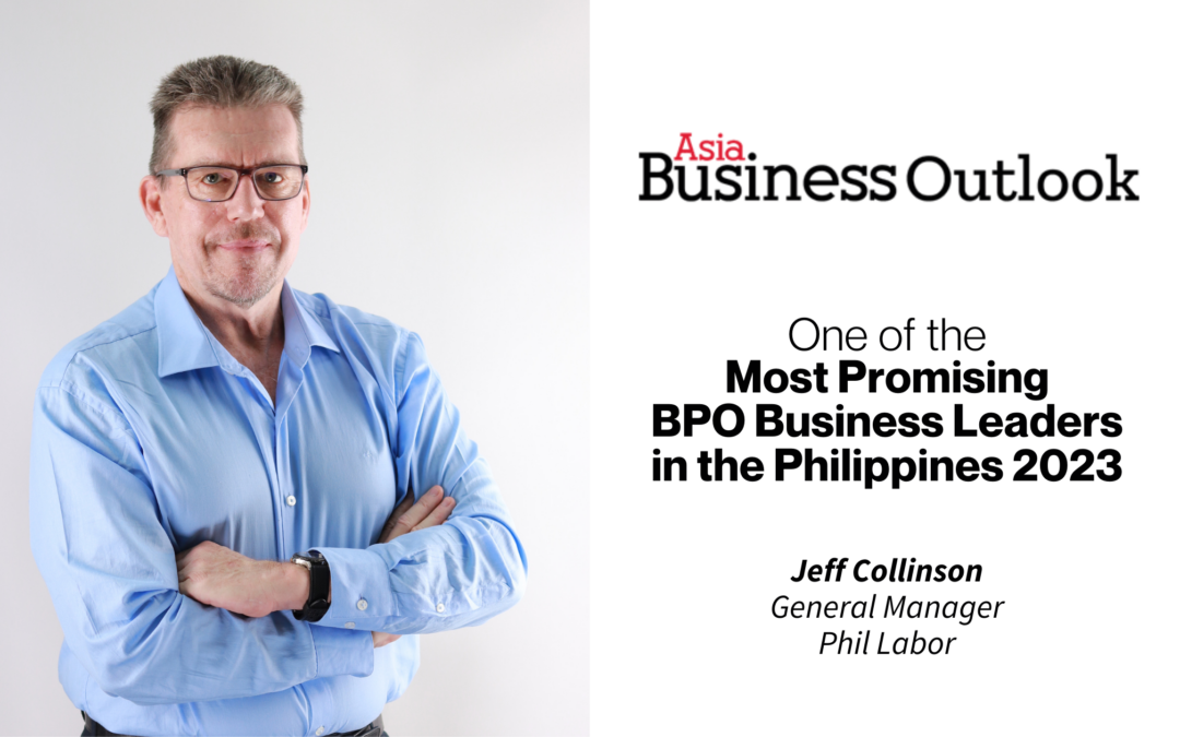 Jeff Collinson : 2023’s Top 10 BPO Business Leader by Asia Business Outlook